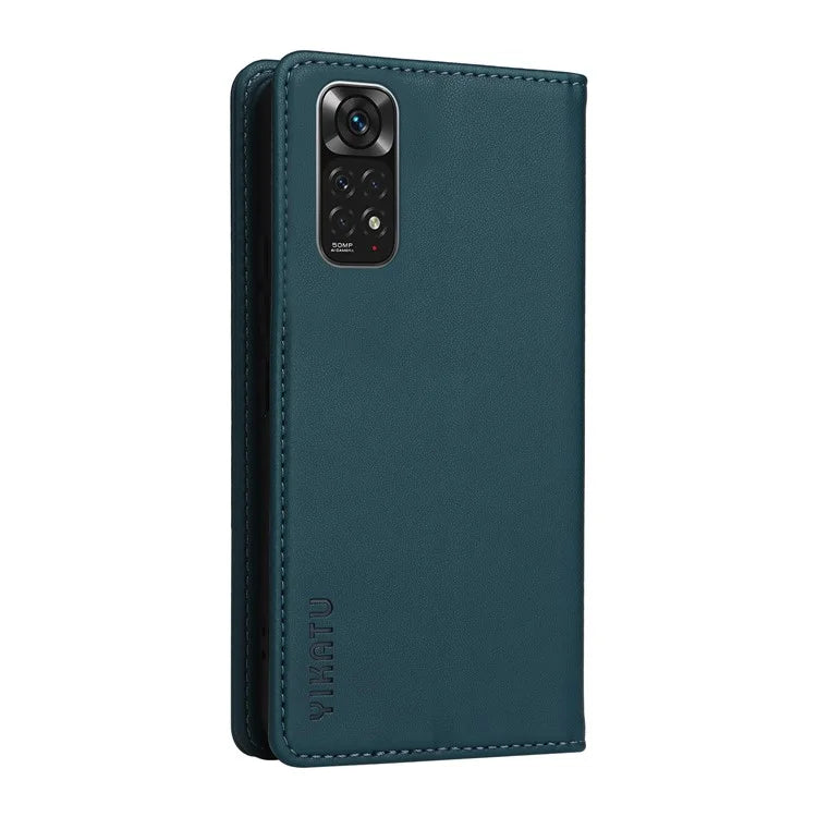 YIKATU YK-001 For Xiaomi Redmi Note 12S 4G Case Magnetic Closing PU Leather Cover