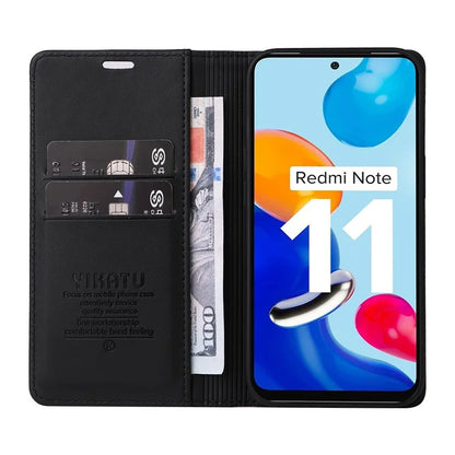 YIKATU YK-001 For Xiaomi Redmi Note 12S 4G Case Magnetic Closing PU Leather Cover