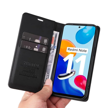 YIKATU YK-001 For Xiaomi Redmi Note 12S 4G Case Magnetic Closing PU Leather Cover