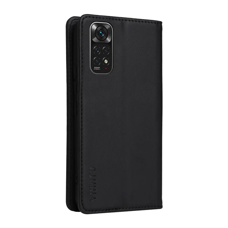 YIKATU YK-001 For Xiaomi Redmi Note 12S 4G Case Magnetic Closing PU Leather Cover