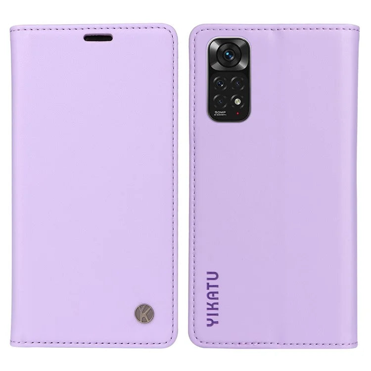 YIKATU YK-001 For Xiaomi Redmi Note 12S 4G Case Magnetic Closing PU Leather Cover