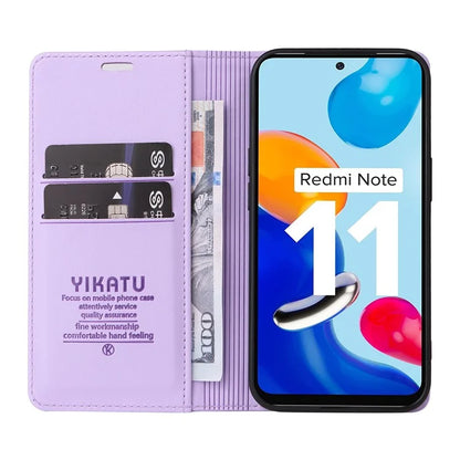 YIKATU YK-001 For Xiaomi Redmi Note 12S 4G Case Magnetic Closing PU Leather Cover