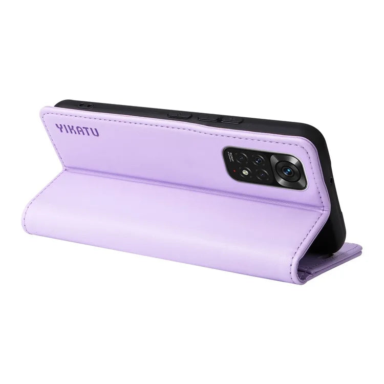 YIKATU YK-001 For Xiaomi Redmi Note 12S 4G Case Magnetic Closing PU Leather Cover