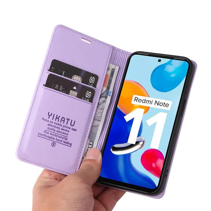 YIKATU YK-001 For Xiaomi Redmi Note 12S 4G Case Magnetic Closing PU Leather Cover