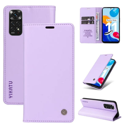 YIKATU YK-001 For Xiaomi Redmi Note 12S 4G Case Magnetic Closing PU Leather Cover