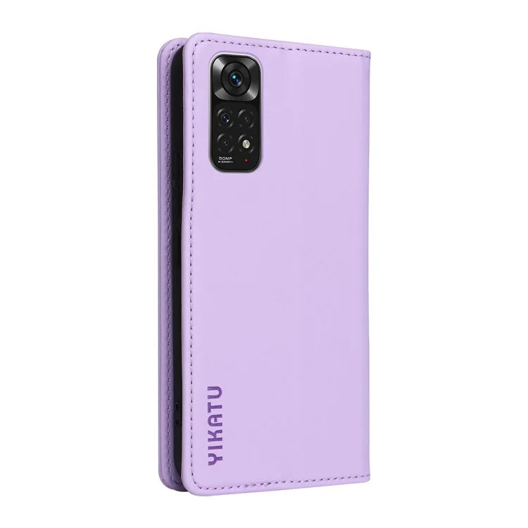 YIKATU YK-001 For Xiaomi Redmi Note 12S 4G Case Magnetic Closing PU Leather Cover