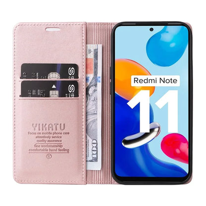 YIKATU YK-001 For Xiaomi Redmi Note 12S 4G Case Magnetic Closing PU Leather Cover