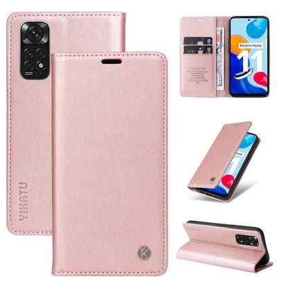 YIKATU YK-001 For Xiaomi Redmi Note 12S 4G Case Magnetic Closing PU Leather Cover