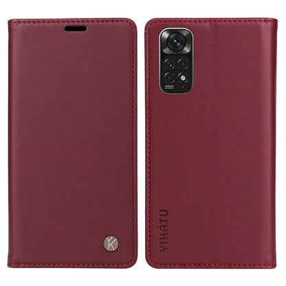 YIKATU YK-001 For Xiaomi Redmi Note 12S 4G Case Magnetic Closing PU Leather Cover