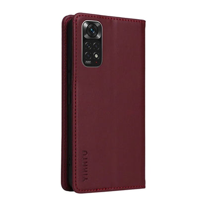YIKATU YK-001 For Xiaomi Redmi Note 12S 4G Case Magnetic Closing PU Leather Cover