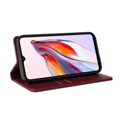 YIKATU YK-001 For Xiaomi Redmi 12C 4G / Redmi 11A 4G Case Magnetic Closure Leather Stand Phone Shell