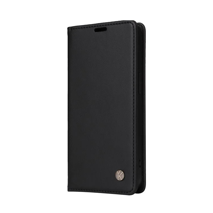 YIKATU YK-001 For Xiaomi Redmi 12C 4G / Redmi 11A 4G Case Magnetic Closure Leather Stand Phone Shell