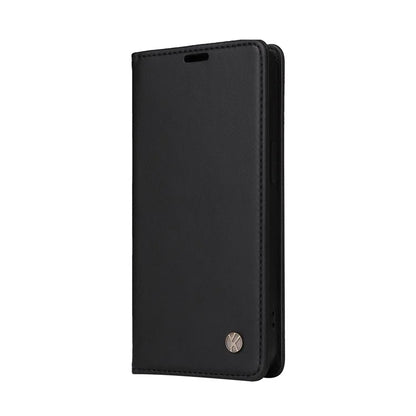 YIKATU YK-001 For Xiaomi Redmi 12C 4G / Redmi 11A 4G Case Magnetic Closure Leather Stand Phone Shell