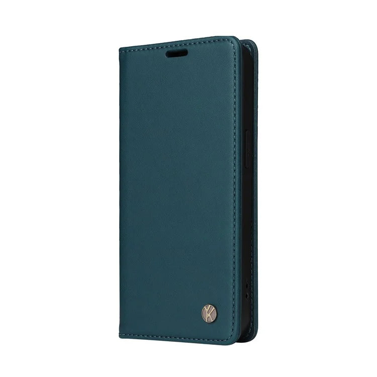 YIKATU YK-001 For Xiaomi Redmi 12C 4G / Redmi 11A 4G Case Magnetic Closure Leather Stand Phone Shell