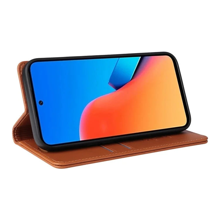 YIKATU YK-001 For Xiaomi Redmi 12 4G / 5G (Global) / Poco M6 Pro 5G Leather Case Wallet Phone Cover