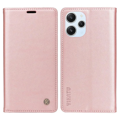 YIKATU YK-001 For Xiaomi Redmi 12 4G / 5G (Global) / Poco M6 Pro 5G Leather Case Wallet Phone Cover
