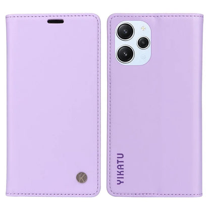 YIKATU YK-001 For Xiaomi Redmi 12 4G / 5G (Global) / Poco M6 Pro 5G Leather Case Wallet Phone Cover