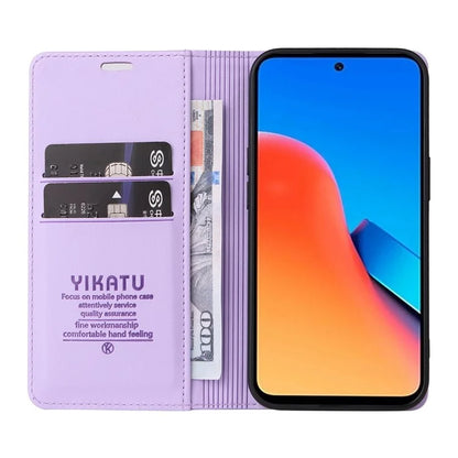 YIKATU YK-001 For Xiaomi Redmi 12 4G / 5G (Global) / Poco M6 Pro 5G Leather Case Wallet Phone Cover
