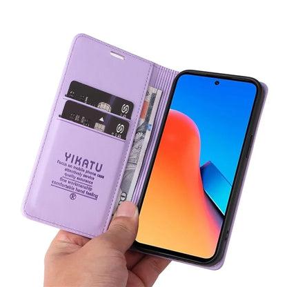 YIKATU YK-001 For Xiaomi Redmi 12 4G / 5G (Global) / Poco M6 Pro 5G Leather Case Wallet Phone Cover