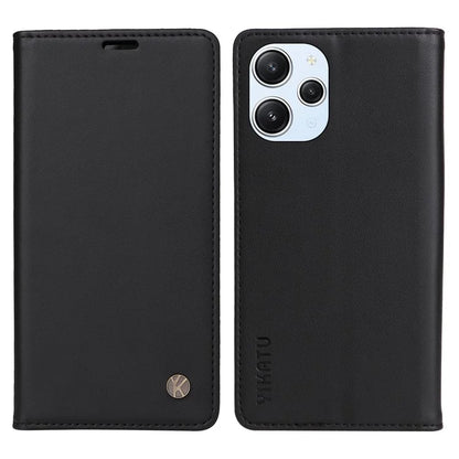 YIKATU YK-001 For Xiaomi Redmi 12 4G / 5G (Global) / Poco M6 Pro 5G Leather Case Wallet Phone Cover