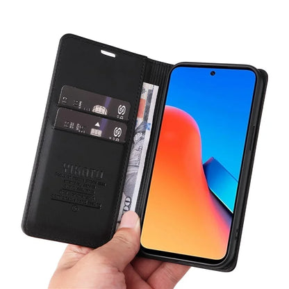 YIKATU YK-001 For Xiaomi Redmi 12 4G / 5G (Global) / Poco M6 Pro 5G Leather Case Wallet Phone Cover