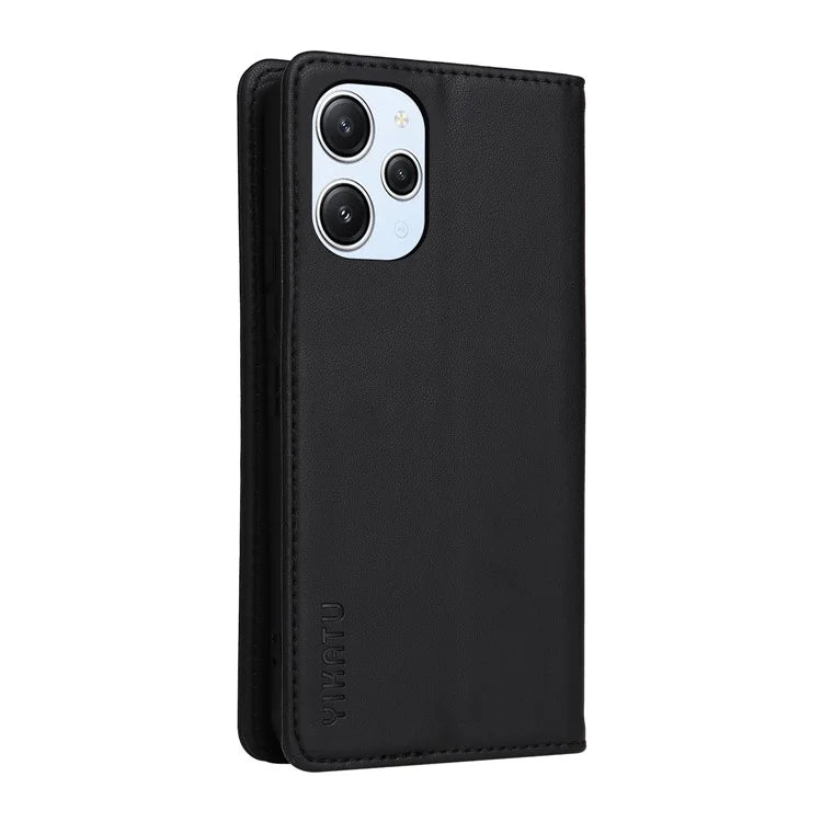 YIKATU YK-001 For Xiaomi Redmi 12 4G / 5G (Global) / Poco M6 Pro 5G Leather Case Wallet Phone Cover