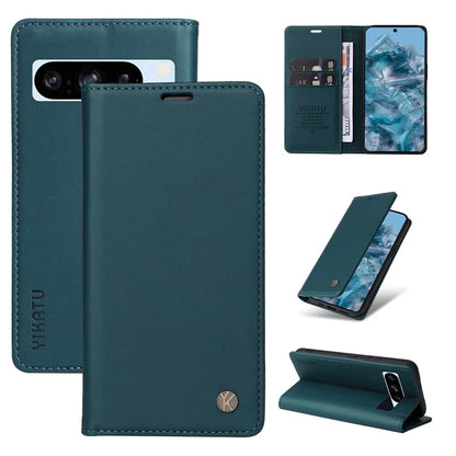 YIKATU YK-001 For Google Pixel 8 Pro Case Shockproof Leather Phone Cover