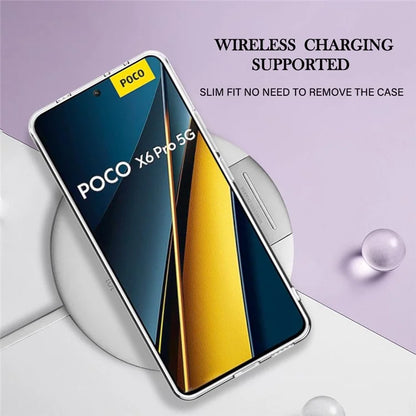 YB IMD Series-16 Style-E For Xiaomi Poco X6 Pro 5G / Redmi K70E 5G TPU Case Electroplating Edge Phone Cover