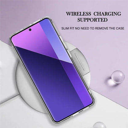 YB IMD Series-16 Style-E For Xiaomi Redmi Note 13 Pro+ 5G Phone Case Electroplating Edge IMD TPU Cover