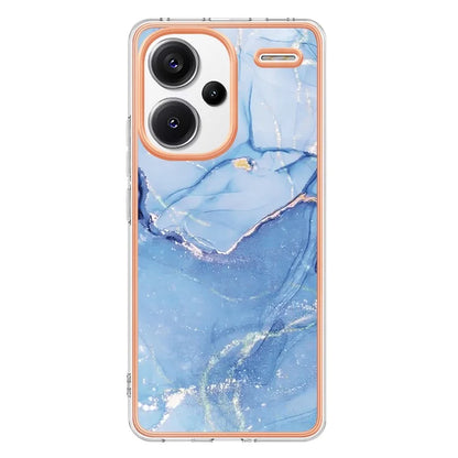 YB IMD Series-16 Style-E For Xiaomi Redmi Note 13 Pro+ 5G Phone Case Electroplating Edge IMD TPU Cover