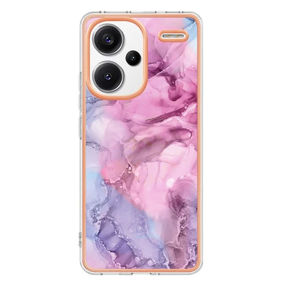 YB IMD Series-16 Style-E For Xiaomi Redmi Note 13 Pro+ 5G Phone Case Electroplating Edge IMD TPU Cover