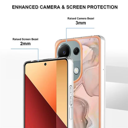 YB IMD Series-16 Style-E For Xiaomi Redmi Note 13 Pro 4G / Poco M6 Pro 4G Case 2.0mm Electroplating TPU Cover