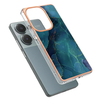 YB IMD Series-16 Style-E For Xiaomi Redmi Note 13 Pro 4G / Poco M6 Pro 4G Case 2.0mm Electroplating TPU Cover