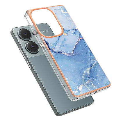 YB IMD Series-16 Style-E For Xiaomi Redmi Note 13 Pro 4G / Poco M6 Pro 4G Case 2.0mm Electroplating TPU Cover