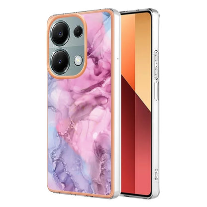 YB IMD Series-16 Style-E For Xiaomi Redmi Note 13 Pro 4G / Poco M6 Pro 4G Case 2.0mm Electroplating TPU Cover