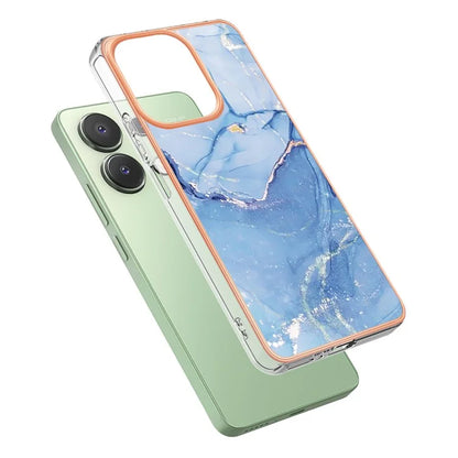 YB IMD Series-16 Style-E For Xiaomi Redmi Note 13 4G Case Electroplating Slim TPU Phone Cover