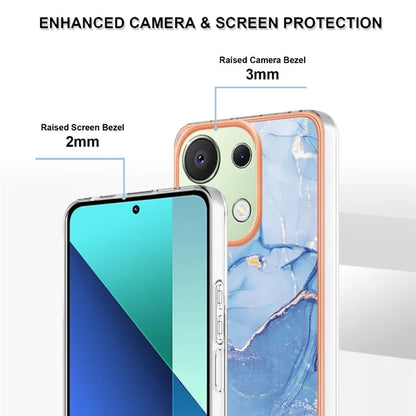 YB IMD Series-16 Style-E For Xiaomi Redmi Note 13 4G Case Electroplating Slim TPU Phone Cover