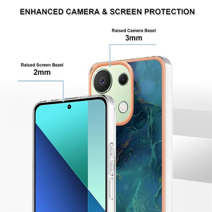 YB IMD Series-16 Style-E For Xiaomi Redmi Note 13 4G Case Electroplating Slim TPU Phone Cover