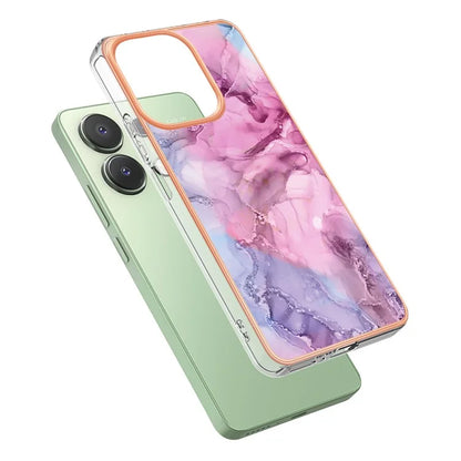 YB IMD Series-16 Style-E For Xiaomi Redmi Note 13 4G Case Electroplating Slim TPU Phone Cover