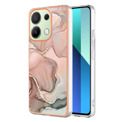 YB IMD Series-16 Style-E For Xiaomi Redmi Note 13 4G Case Electroplating Slim TPU Phone Cover