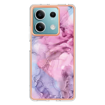 YB IMD Series-16 Style-E For Xiaomi Redmi Note 13 5G Case Electroplating Edge TPU Slim-Fit Back Cover