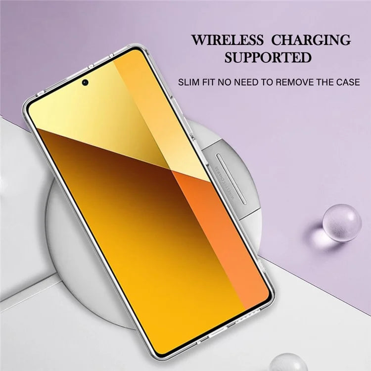 YB IMD Series-16 Style-E For Xiaomi Redmi Note 13 5G Case Electroplating Edge TPU Slim-Fit Back Cover