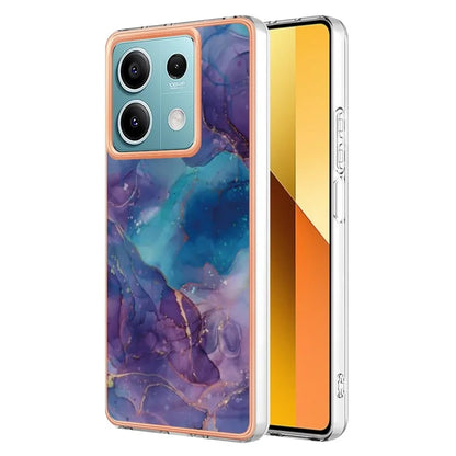 YB IMD Series-16 Style-E For Xiaomi Redmi Note 13 5G Case Electroplating Edge TPU Slim-Fit Back Cover