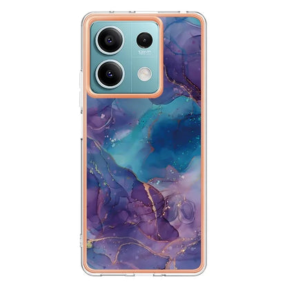 YB IMD Series-16 Style-E For Xiaomi Redmi Note 13 5G Case Electroplating Edge TPU Slim-Fit Back Cover