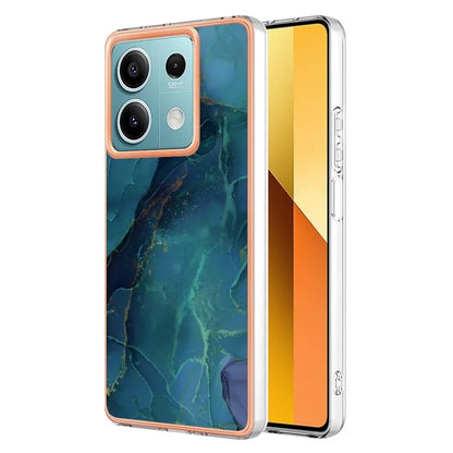 YB IMD Series-16 Style-E For Xiaomi Redmi Note 13 5G Case Electroplating Edge TPU Slim-Fit Back Cover