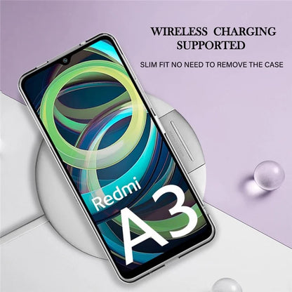 YB IMD Series-16 Style-E For Xiaomi Redmi A3 / Poco C61 4G Electroplating Case Marble Pattern 2.0mm TPU Phone Cover