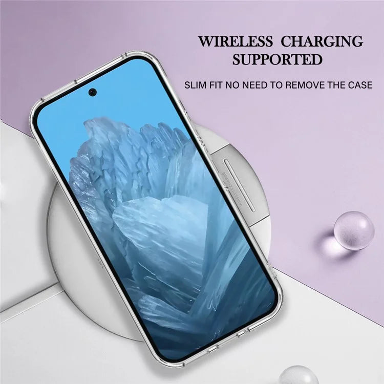 YB IMD Series-16 Style-E For Google Pixel 9 / Pixel 9 Pro TPU Marble Pattern Case Electroplating Edge Phone Cover