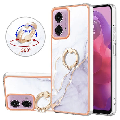 YB IMD Series-10 For Motorola Moto E14 4G / G04 4G / G04s 4G / G24 4G Phone Case Shockproof TPU Kickstand Cover