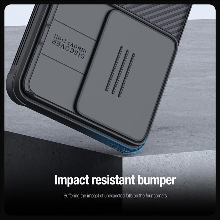 NILLKIN Camshield Pro Series for Xiaomi Redmi Turbo 3 5G / Poco F6 5G Case PC+TPU Slide Camera Lid Phone Cover