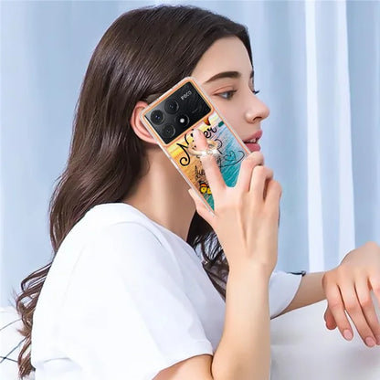 YB IMD Series-6 For Xiaomi Poco X6 Pro 5G / Redmi K70E 5G Kickstand Case Electroplating TPU Phone Cover